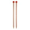 40cm Knitpro Jumbo Birch Knitting Pins - 20mm 1 40cm Knitpro Jumbo Birch Knitting Pins - 20mm -Black Sheep Wool KP35290