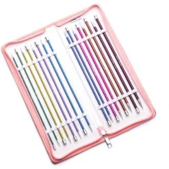 KnitPro Zing Knitting Pins Single-Ended Grande Set: 25cm