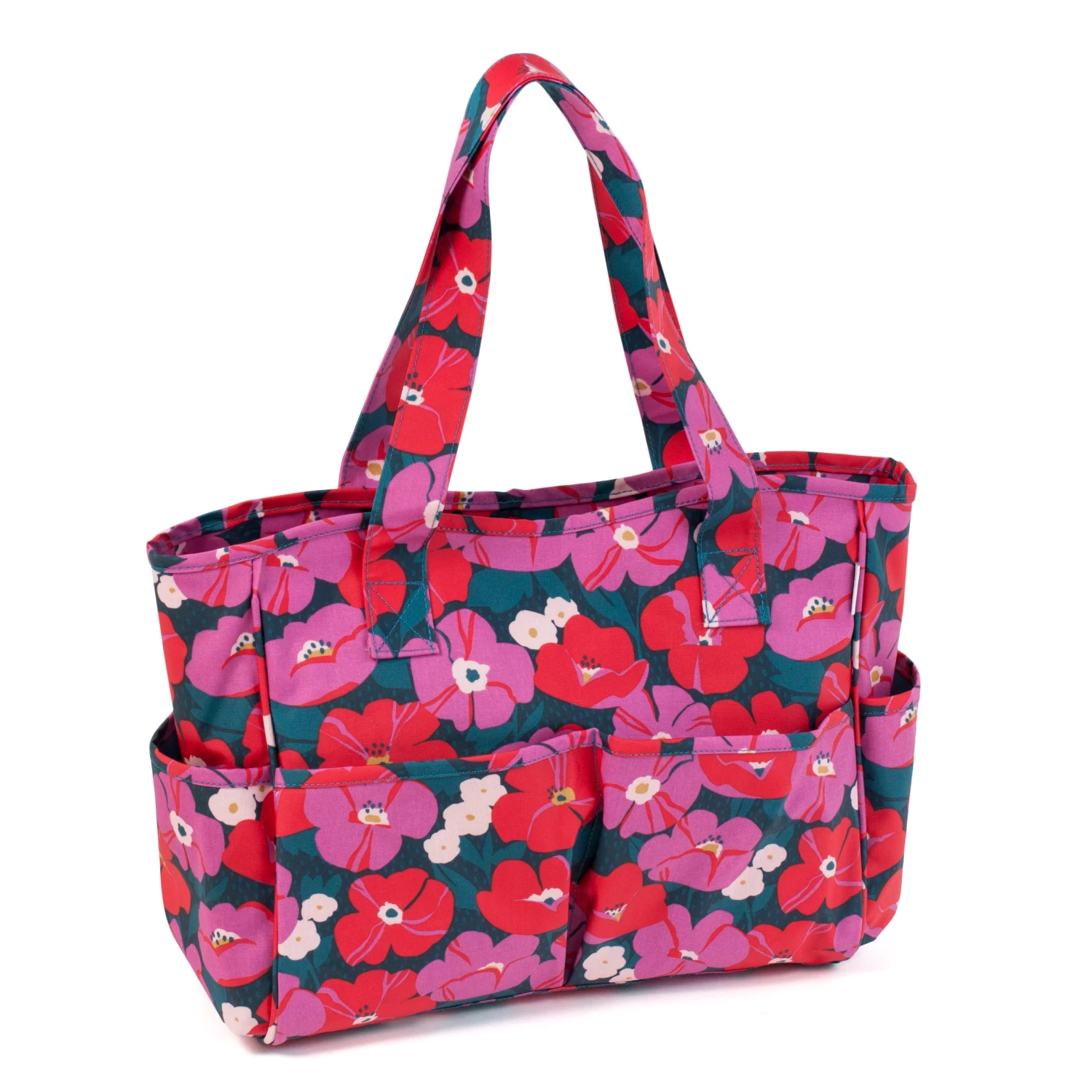 Hobbygift Craft Bag - Modern Floral 3 Hobbygift Craft Bag - Modern Floral
