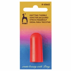 Pony Knitting Thimble / Yarn Guide -Black Sheep Wool P60665 png