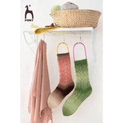 Pony Sock Blocker - Size 40-41 - Pink -Black Sheep Wool P61010 LS b6923ce9 9d24 42b2 9d9f 830cdebe6548