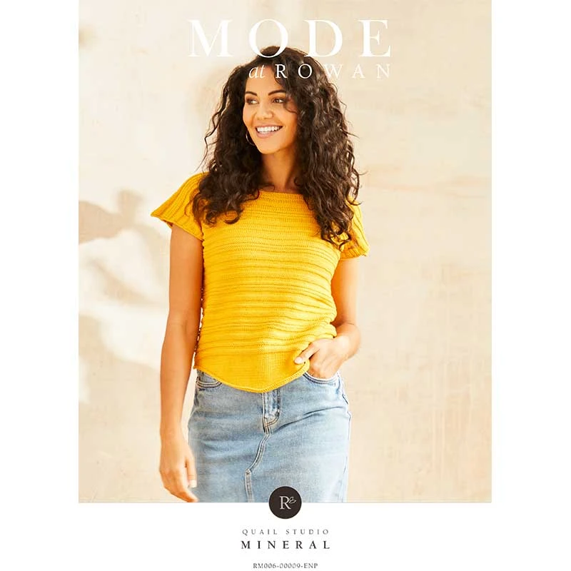 Mineral Tee In Rowan Cotton Glace - Digital Version 2 Mineral Tee In Rowan Cotton Glace - Digital Version