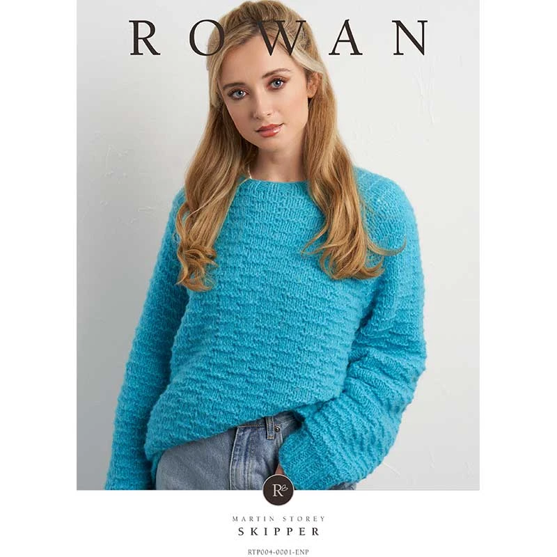 Skipper Sweater In Rowan Brushed Fleece - Digital Version RTP004-0001 3 Skipper Sweater In Rowan Brushed Fleece - Digital Version RTP004-0001