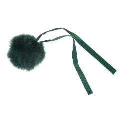 Trimits Faux Fur Medium (6cm) Pom Poms - Various Colours 41 Trimits Faux Fur Medium (6cm) Pom Poms - Various Colours -Black Sheep Wool TTPOM06 DKGRN