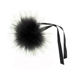 Trimits Faux Fur Medium (6cm) Pom Poms - Various Colours 39 Trimits Faux Fur Medium (6cm) Pom Poms - Various Colours -Black Sheep Wool TTPOM06 GRY TIP