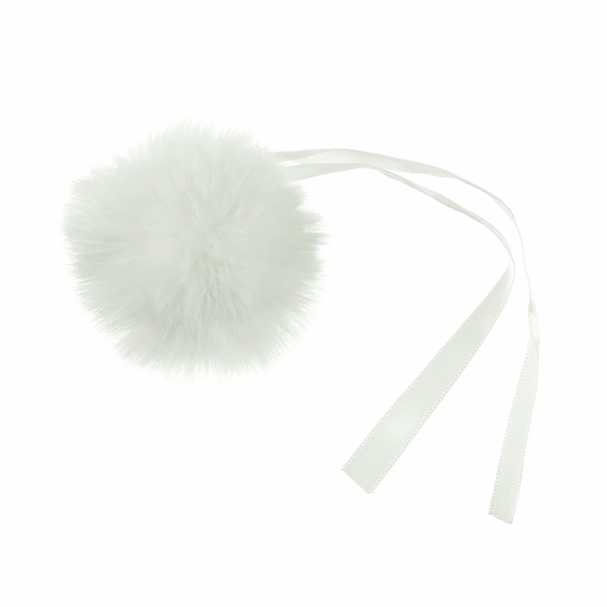 Trimits Faux Fur Medium (6cm) Pom Poms - Various Colours 4 Trimits Faux Fur Medium (6cm) Pom Poms - Various Colours - Image 2