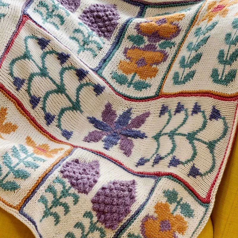 Springtime Blanket Knit Along In West Yorkshire Spinners Elements Dk By Chloé Elizabeth Birch 5 Springtime Blanket Knit Along In West Yorkshire Spinners Elements Dk By Chloé Elizabeth Birch - Image 3