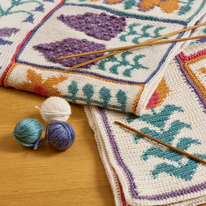 Springtime Blanket Knit Along In West Yorkshire Spinners Elements Dk By Chloé Elizabeth Birch 7 Springtime Blanket Knit Along In West Yorkshire Spinners Elements Dk By Chloé Elizabeth Birch - Image 5