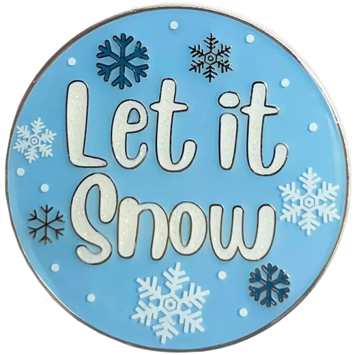 Let It Snow - Bothy Threads Magnetic Needle Minder 3 Let It Snow - Bothy Threads Magnetic Needle Minder
