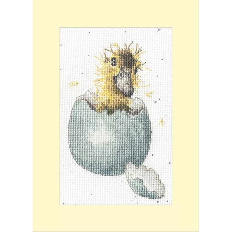 Peek A Boo - Bothy Threads Greetings Card Cross Stitch Kit 3 Peek A Boo - Bothy Threads Greetings Card Cross Stitch Kit