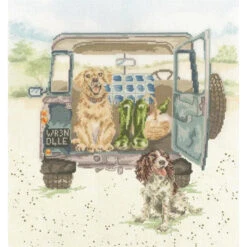 Paws For A Picnic - Bothy Threads Cross Stitch Kit