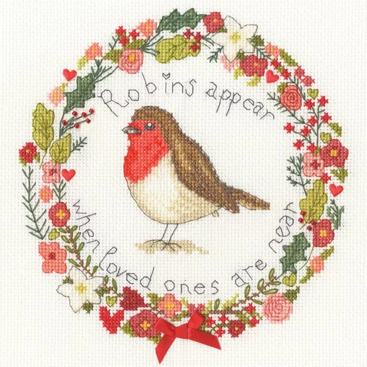 Loved One's Are Near - Bothy Threads Cross Stitch Kit 3 Loved One's Are Near - Bothy Threads Cross Stitch Kit