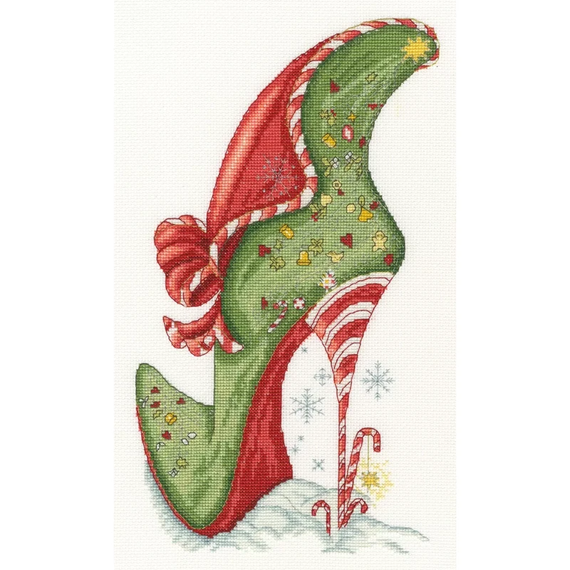 Candy Canes - Bothy Threads Cross Stitch Kit 3 Candy Canes - Bothy Threads Cross Stitch Kit