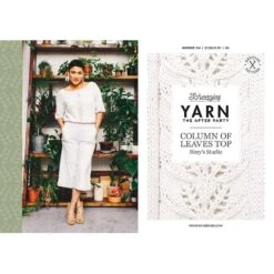 Yarn The After Party - Column Of Leaves Top By Simy's Studio