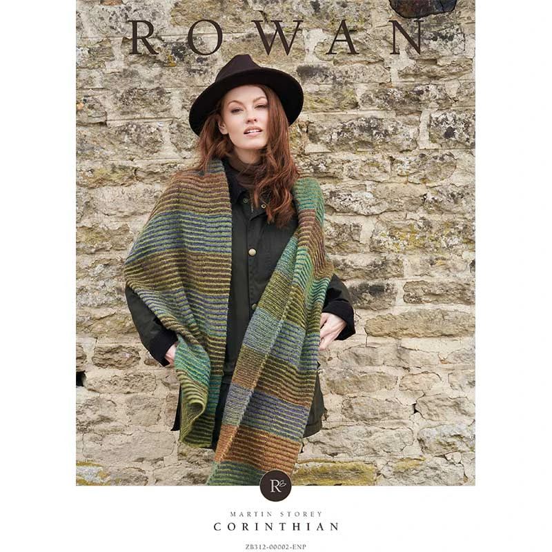 Corinthian Wrap In Rowan Felted Tweed Colour - Digital Version 3 Corinthian Wrap In Rowan Felted Tweed Colour - Digital Version