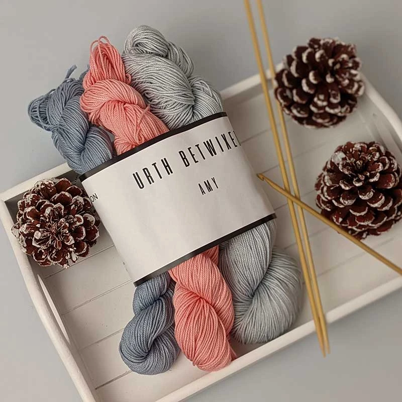 Betwixtmas Shawl 2022 - Amy In Urth Betwixed Cotton - By Urth Yarns 4 Betwixtmas Shawl 2022 - Amy In Urth Betwixed Cotton - By Urth Yarns - Image 2