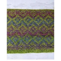 Medina Scarf Make Along - Chartreuse In Rowan Felted Tweed Colour - By Juliet Bernard 14 Medina Scarf Make Along - Chartreuse In Rowan Felted Tweed Colour - By Juliet Bernard -Black Sheep Wool bsk279 back