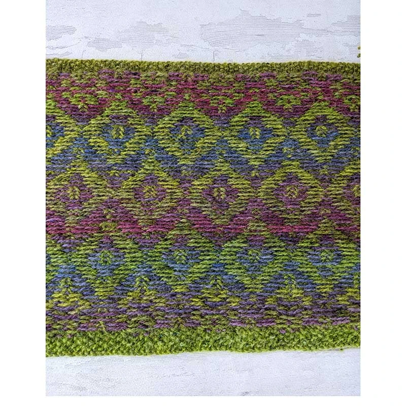 Medina Scarf Make Along - Chartreuse In Rowan Felted Tweed Colour - By Juliet Bernard 8 Medina Scarf Make Along - Chartreuse In Rowan Felted Tweed Colour - By Juliet Bernard - Image 6