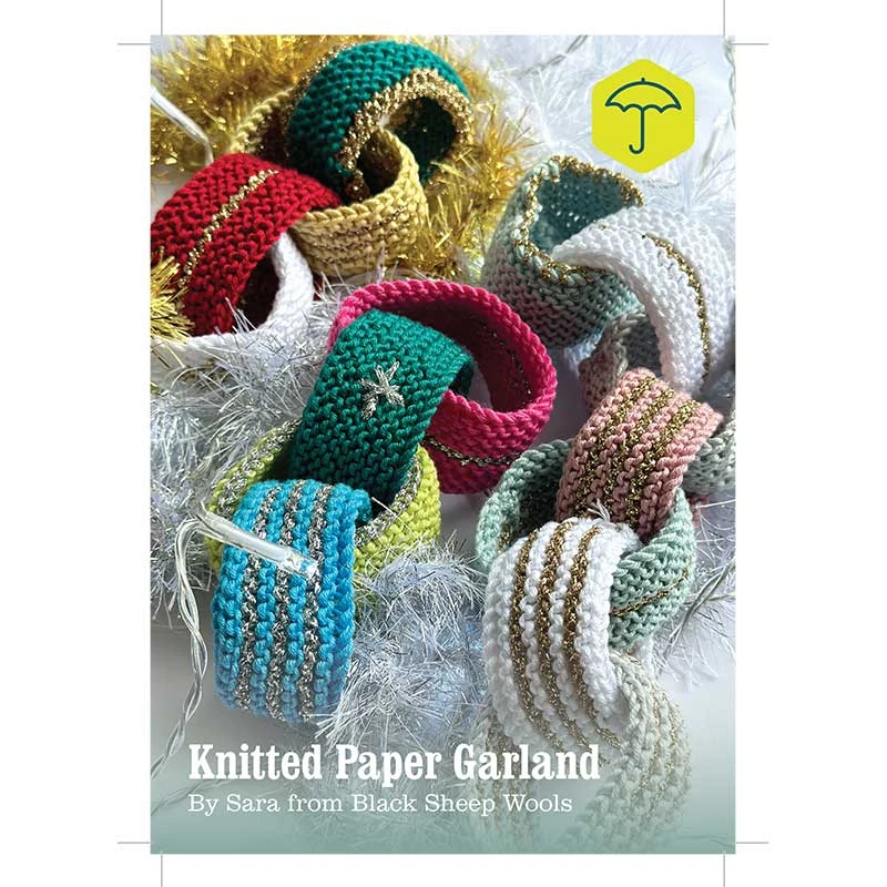 Deck The Halls Campaign - Knitted Paper Garland By Black Sheep Wools - Digital Version 3 Deck The Halls Campaign - Knitted Paper Garland By Black Sheep Wools - Digital Version