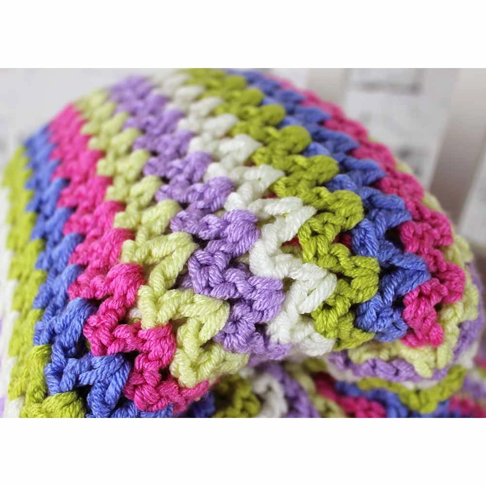 Chunky Monkey V-Stitch Blanket In Scheepjes Chunky Monkey 3 Chunky Monkey V-Stitch Blanket In Scheepjes Chunky Monkey - Image 2