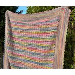 Darling Buds Of May Blanket In James C Brett Emotions Dk - By Sara Geraghty