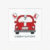 Driving Test Greetings Card - Heritage Crafts Cross Stitch Kit