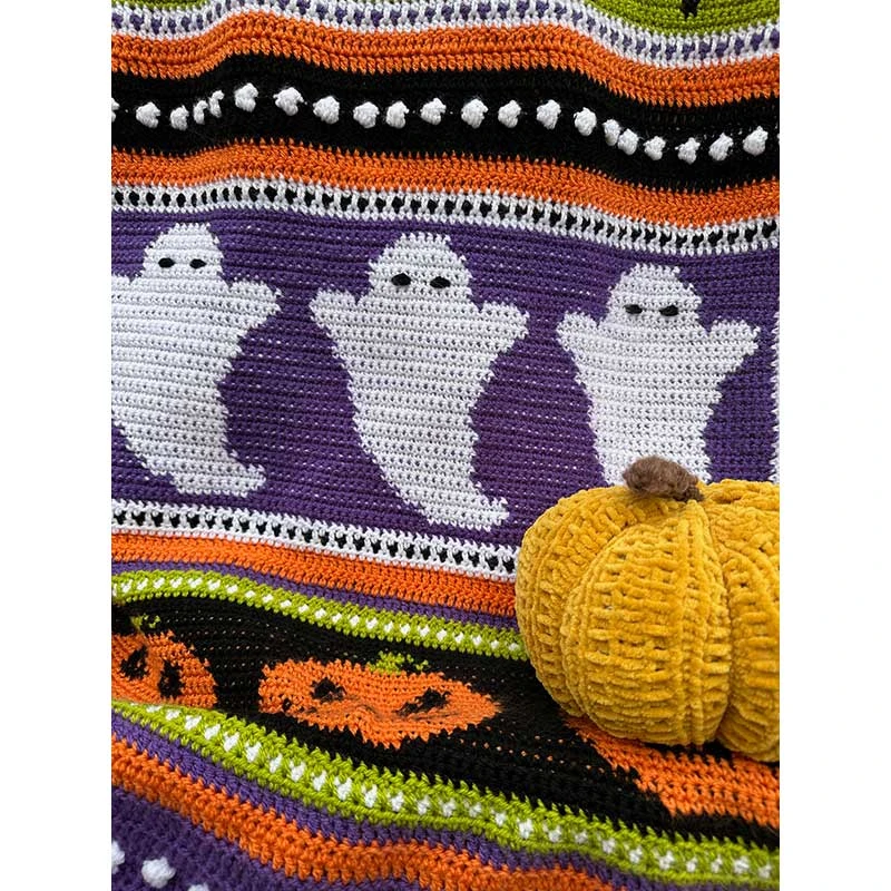 Halloween Dreams Blanket Pattern Booklet By Anita Gibney 11 Halloween Dreams Blanket Pattern Booklet By Anita Gibney - Image 9