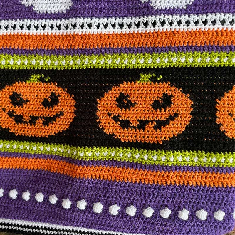 Halloween Dreams Blanket Pattern Booklet By Anita Gibney 9 Halloween Dreams Blanket Pattern Booklet By Anita Gibney - Image 7