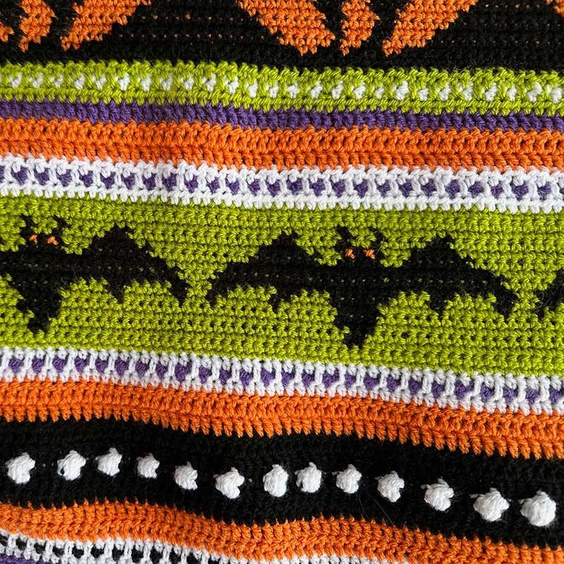 Halloween Dreams Blanket Pattern Booklet By Anita Gibney 7 Halloween Dreams Blanket Pattern Booklet By Anita Gibney - Image 5