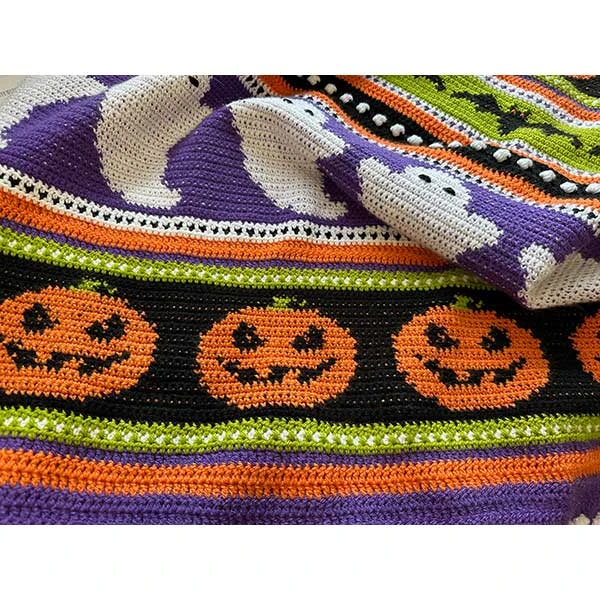 Halloween Dreams Blanket Pattern Booklet By Anita Gibney 4 Halloween Dreams Blanket Pattern Booklet By Anita Gibney - Image 2