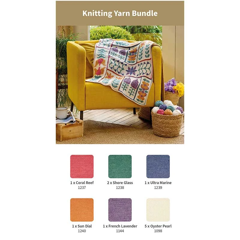 Springtime Blanket Knit Along In West Yorkshire Spinners Elements Dk By Chloé Elizabeth Birch 4 Springtime Blanket Knit Along In West Yorkshire Spinners Elements Dk By Chloé Elizabeth Birch - Image 2