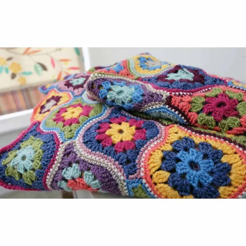Janie Crow Mystical Lanterns Crochet Blanket Pattern 3 Janie Crow Mystical Lanterns Crochet Blanket Pattern