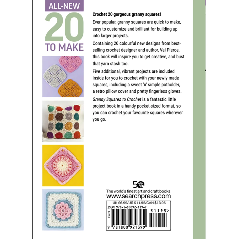 Twenty To Crochet - Granny Squares By Val Pierce 4 Twenty To Crochet - Granny Squares By Val Pierce - Image 2