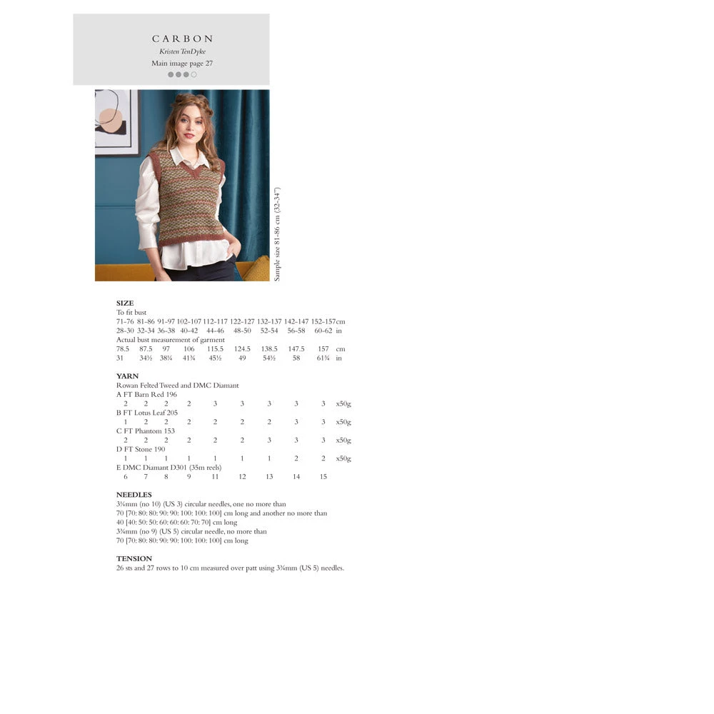 Rowan Knitting & Crochet Magazine 70 - Platinum 70th Edition 8 Rowan Knitting & Crochet Magazine 70 - Platinum 70th Edition - Image 6