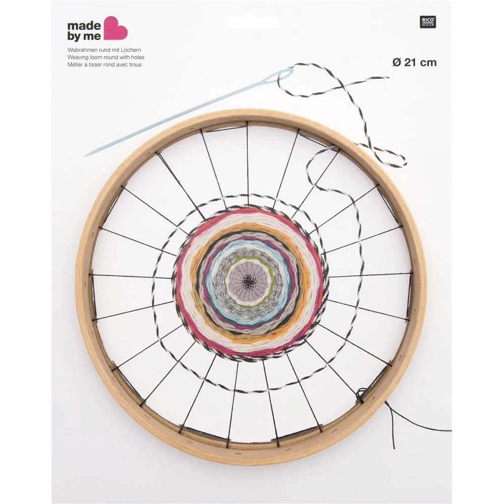 Rico Round Weaving Loom 21cm 3 Rico Round Weaving Loom 21cm