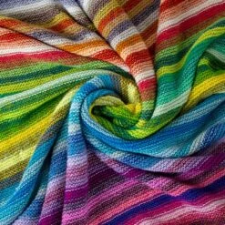 Rock And Roll Knitted Blanket Pattern In Scheepjes Stone Washed & River Washed - Digital Version