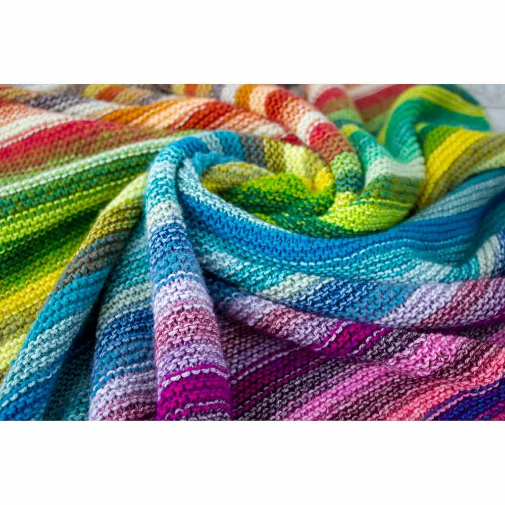 Rock And Roll Knitted Blanket Pattern In Scheepjes Stone Washed & River Washed - Digital Version 7 Rock And Roll Knitted Blanket Pattern In Scheepjes Stone Washed & River Washed - Digital Version - Image 5