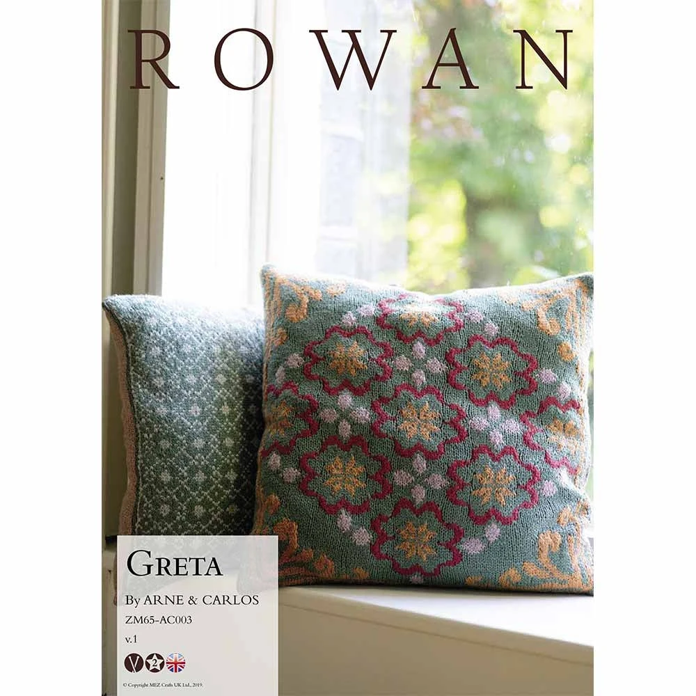 Greta Cushion By Arne & Carlos In Rowan Softyak DK - Digital Version 3 Greta Cushion By Arne & Carlos In Rowan Softyak DK - Digital Version