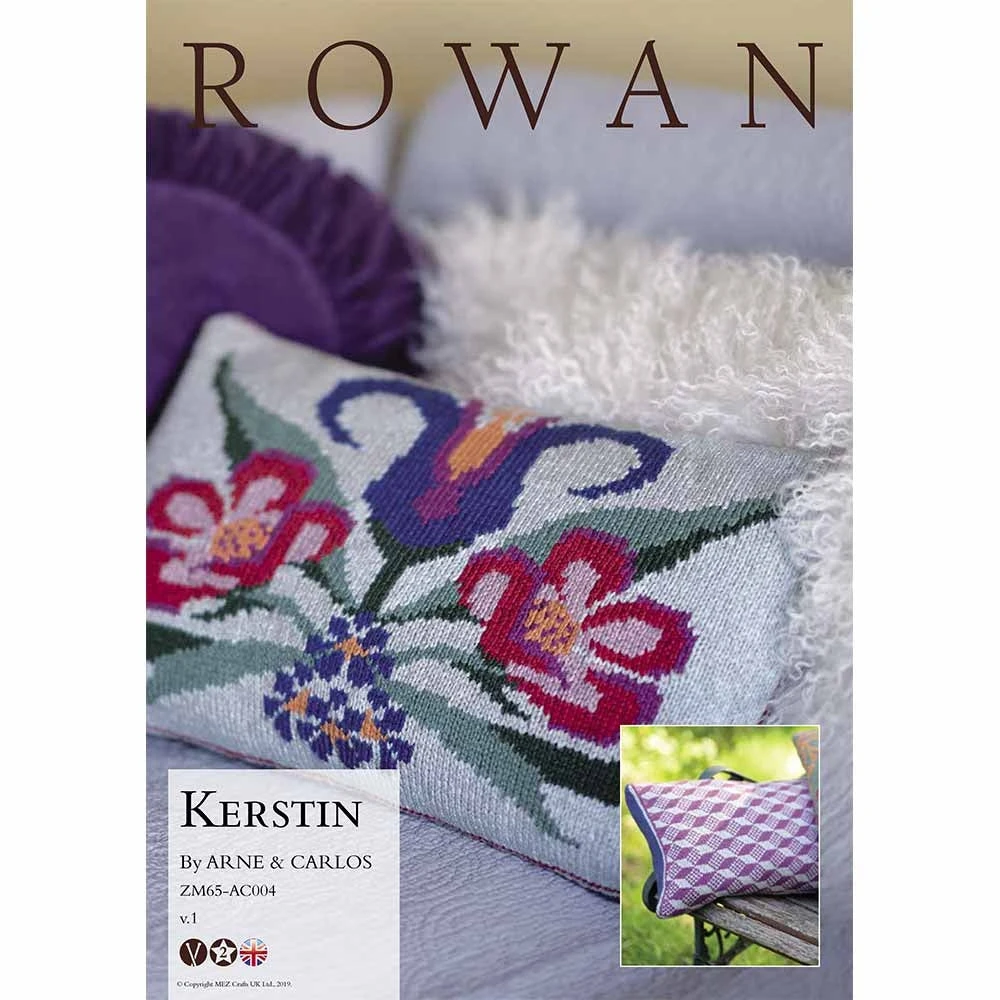 Kerstin Cushion By Arne & Carlos In Rowan Softyak DK - Digital Version 3 Kerstin Cushion By Arne & Carlos In Rowan Softyak DK - Digital Version