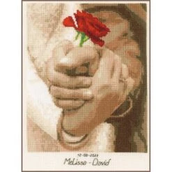 Wedding Rose - Vervaco Cross Stitch Kit