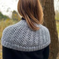 Betwixtmas 2024 Knitted Shoulder Cowl - Star Of Wonder In Fyberspates Vivacious 4ply & Rowan Kidsilk Haze By Carol Meldrum 13 Betwixtmas 2024 Knitted Shoulder Cowl - Star Of Wonder In Fyberspates Vivacious 4ply & Rowan Kidsilk Haze By Carol Meldrum -Black Sheep Wool starofwonder6