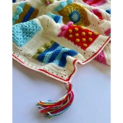 The Gift Of Christmas CAL By Anita Gibney - Retro 13 The Gift Of Christmas CAL By Anita Gibney - Retro -Black Sheep Wool tassel retro