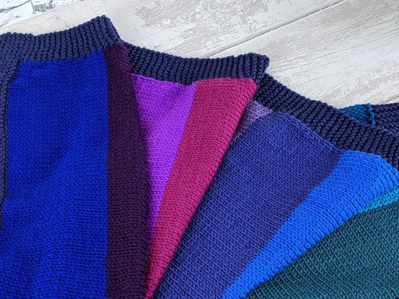 Very Berry Smoothie Knitted Blanket In Scheepjes Chunky Monkey - By Sara Geraghty 6 Very Berry Smoothie Knitted Blanket In Scheepjes Chunky Monkey - By Sara Geraghty - Image 4