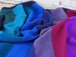 Very Berry Smoothie Knitted Blanket Digital Pattern - By Sara Geraghty -Black Sheep Wool veryberry4 1