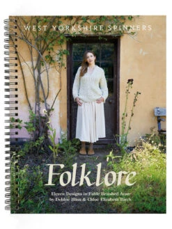 West Yorkshire Spinners Fable Brushed Aran - Folklore Pattern Book
