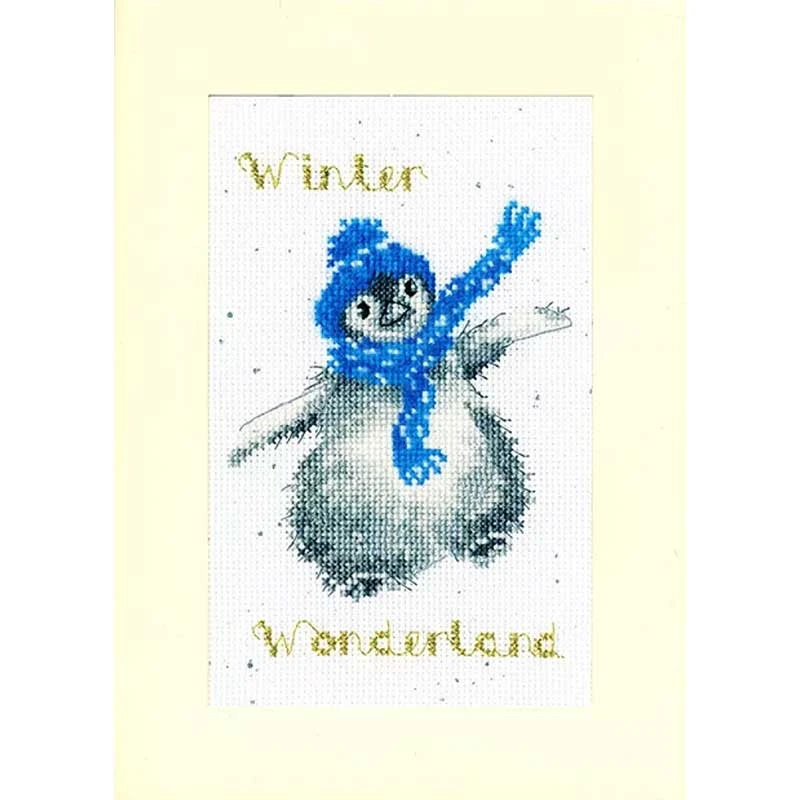 Winter Wonderland - Christmas Card Cross Stitch Kit 3 Winter Wonderland - Christmas Card Cross Stitch Kit